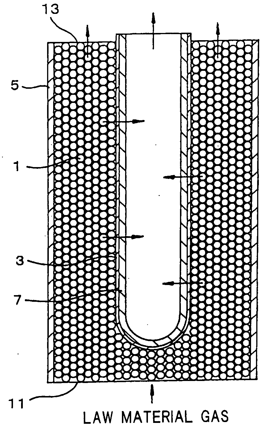 Process for reforming hydrocarbons with carbon dioxide by the use of a selectively permeable membrane reactor