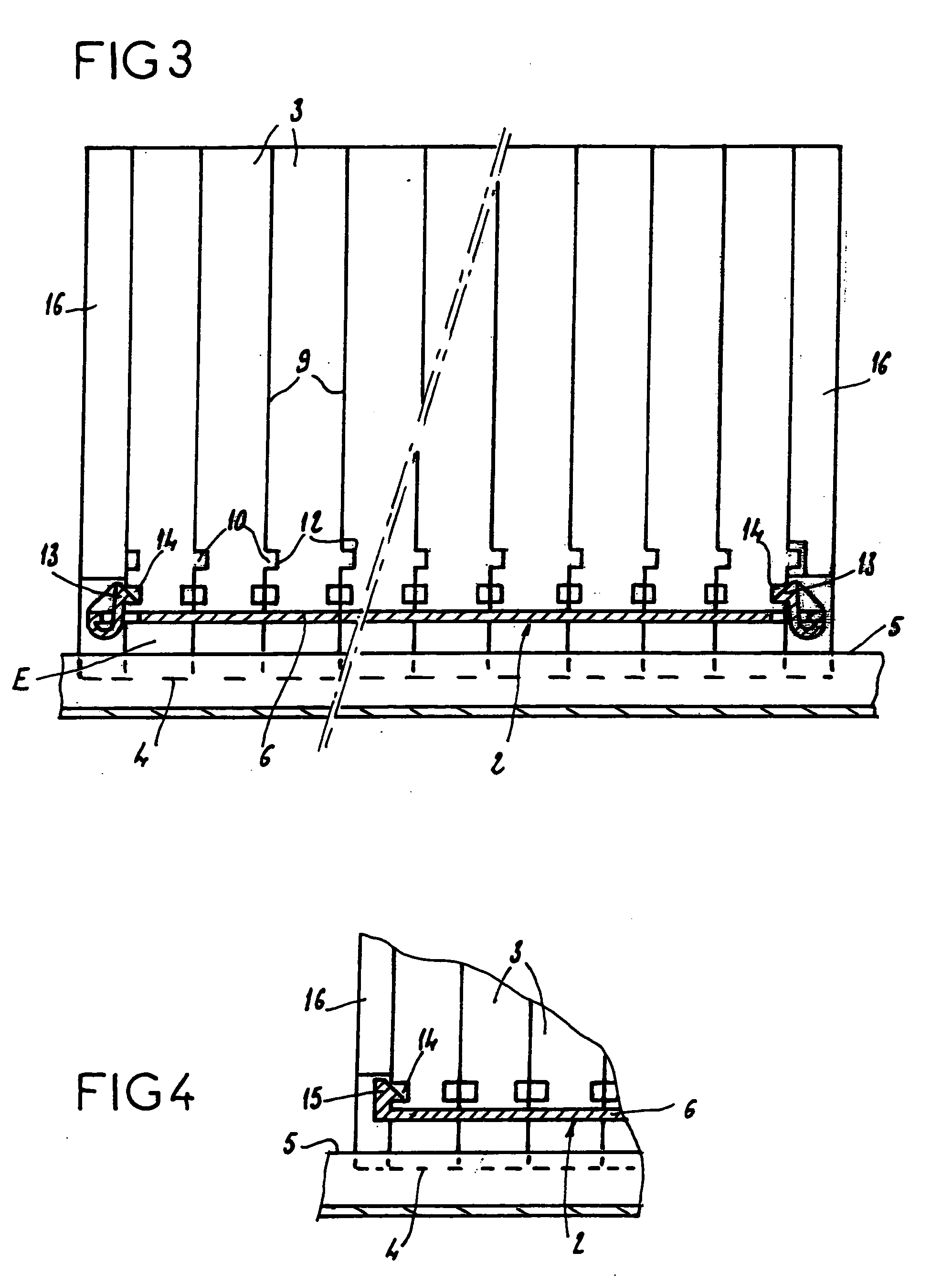 Device for holding junction blocks in position