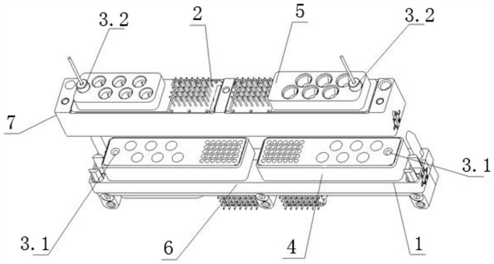 Connector with measurable mating distance and testing method for mating distance