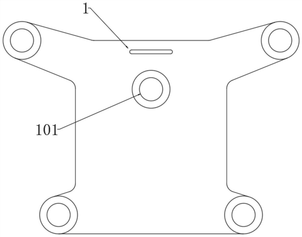 Simple and convenient electrocardio lead plaster applied to dynamic electrocardio recorder