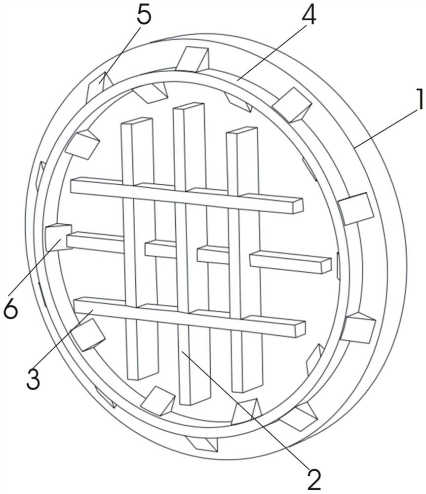 Blocking plate for hydrostatic test of steam turbine