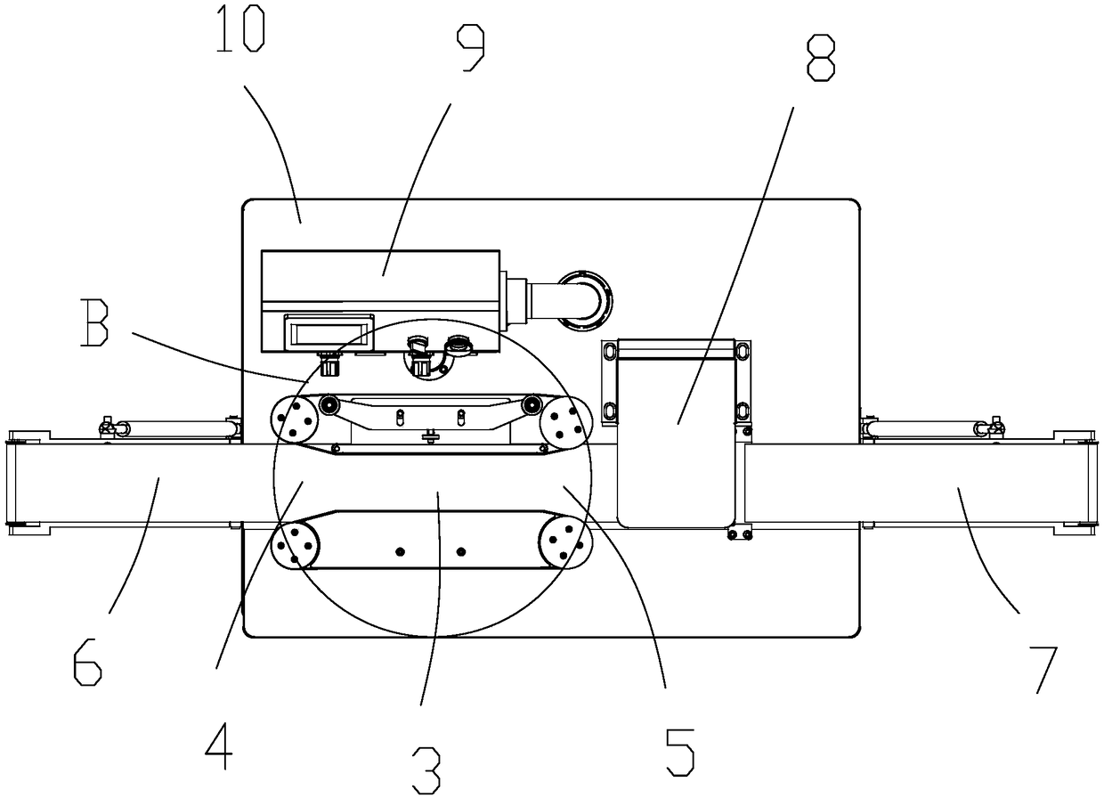 Moon cake forming machine