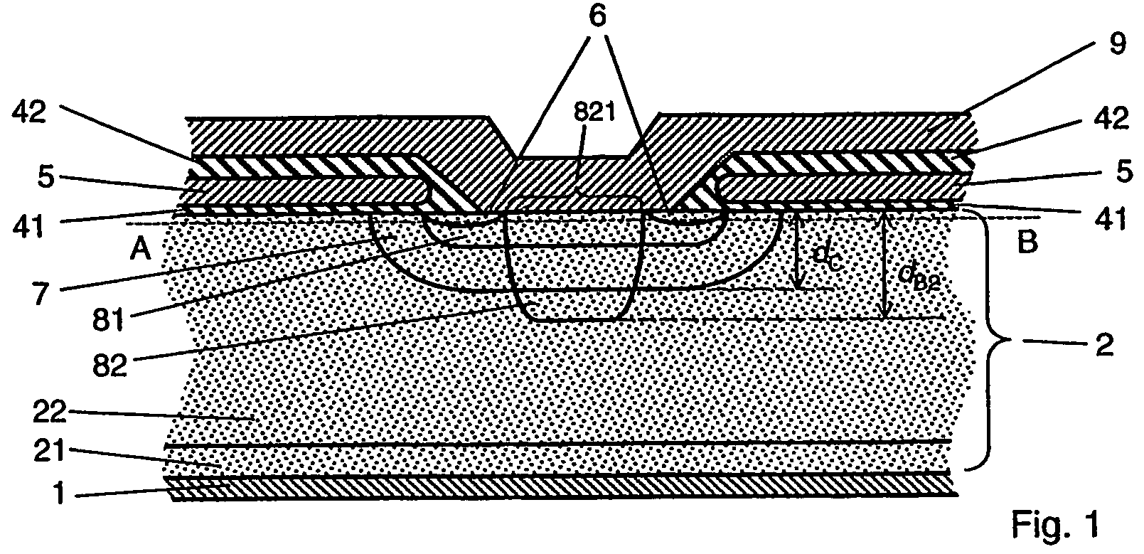 IGBT cathode design with improved safe operating area capability