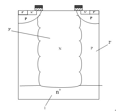 Method for manufacturing super-junction semiconductor device with extended groove