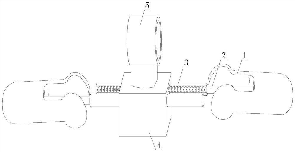 Damper with adjustable hammer head spacing and manufacturing process thereof