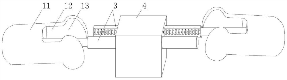 Damper with adjustable hammer head spacing and manufacturing process thereof