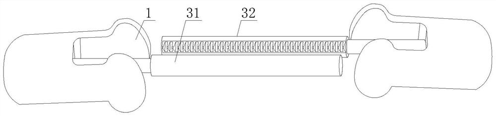 Damper with adjustable hammer head spacing and manufacturing process thereof