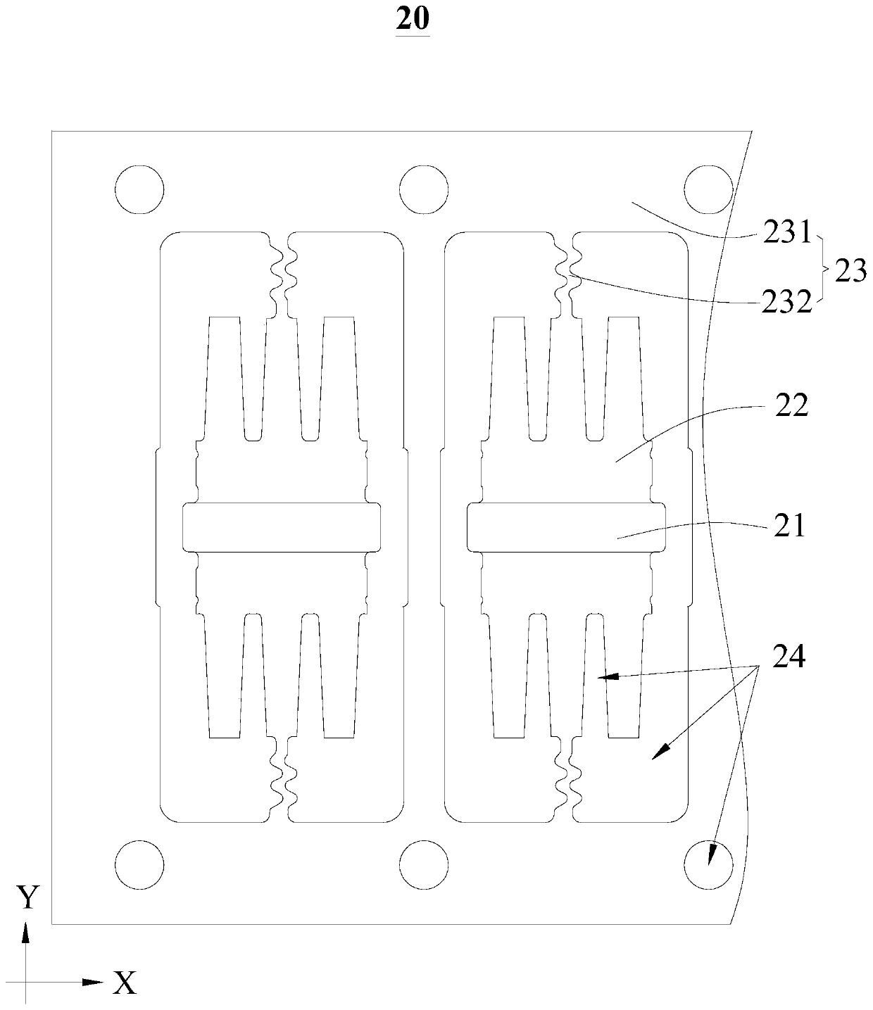 Part stamping method