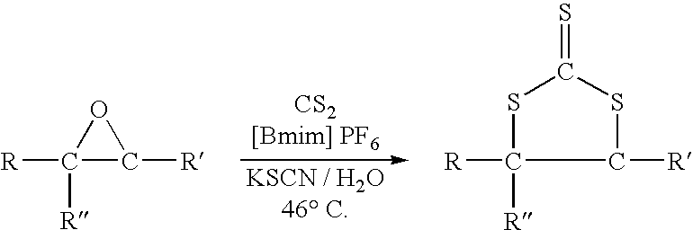 Synthesis of cyclic trithiocarbonates from epoxides
