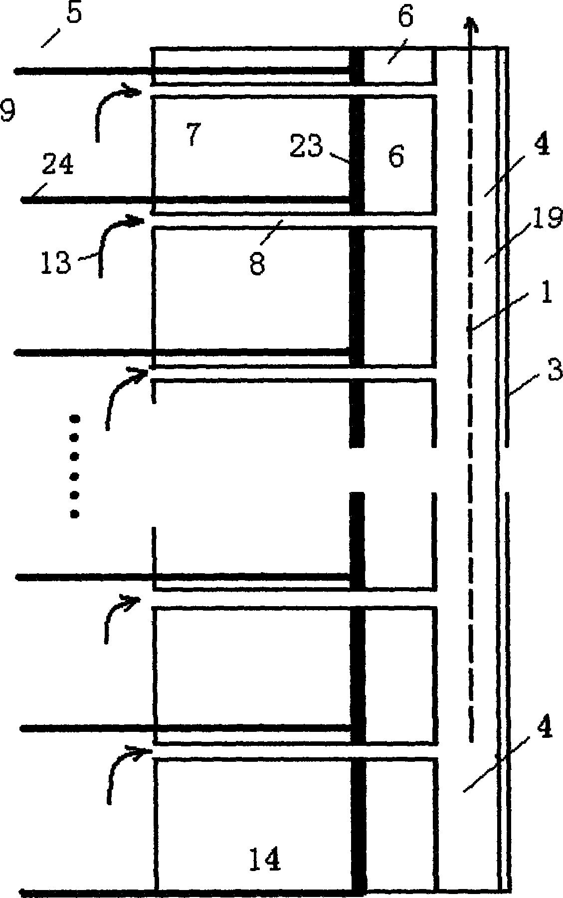 Solar indoor cooling device