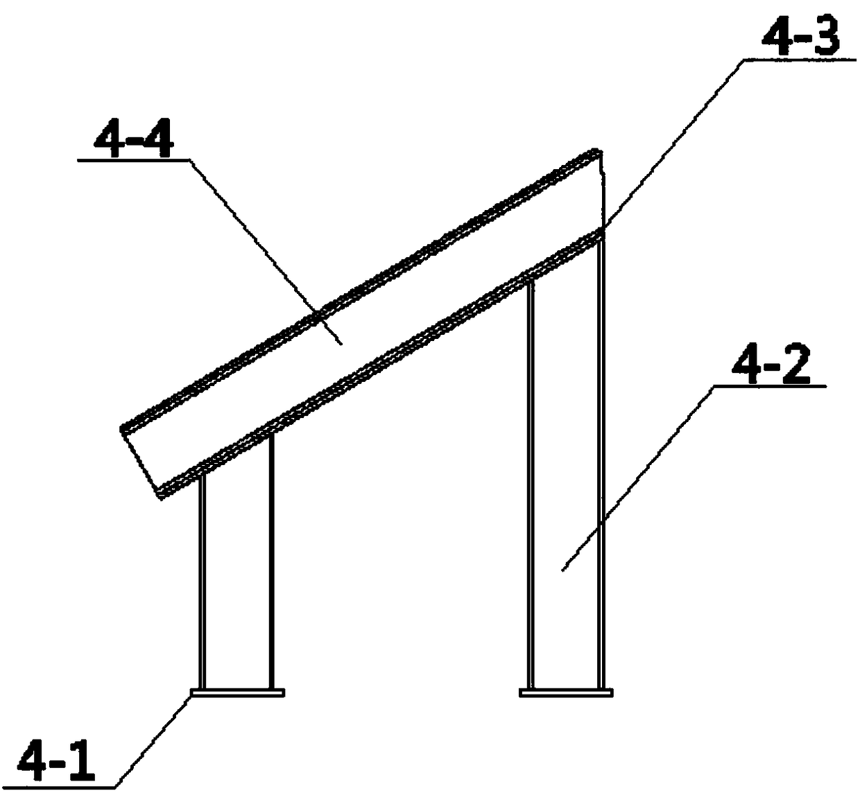 A hoisting method for a large long-distance slab conveyor chain