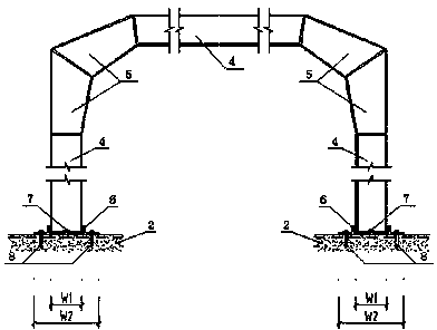 Construction device for in-situ maintenance or extension of highway tunnel