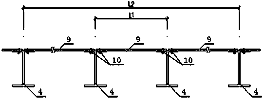 Construction device for in-situ maintenance or extension of highway tunnel