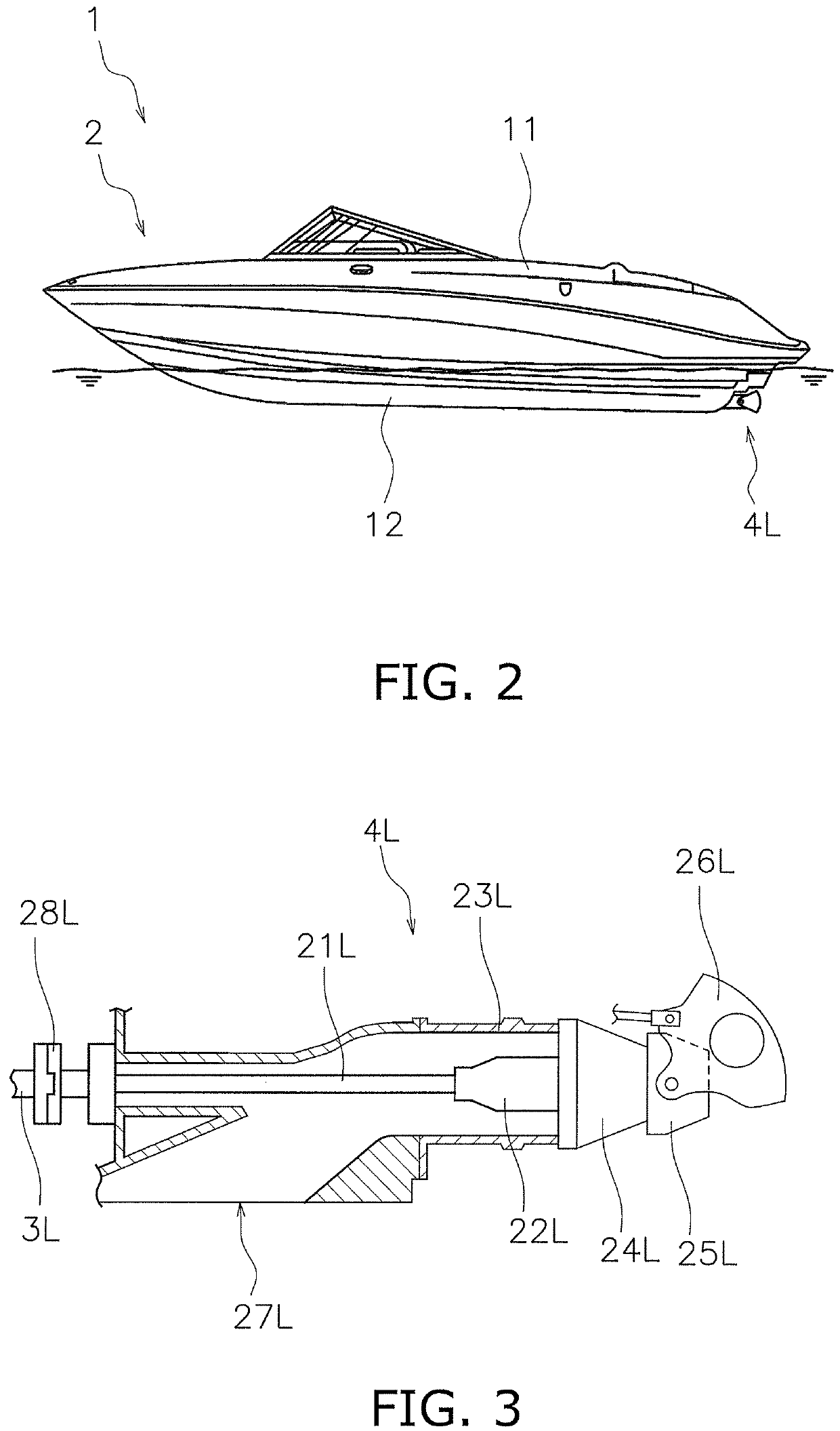 Boat and control method for same