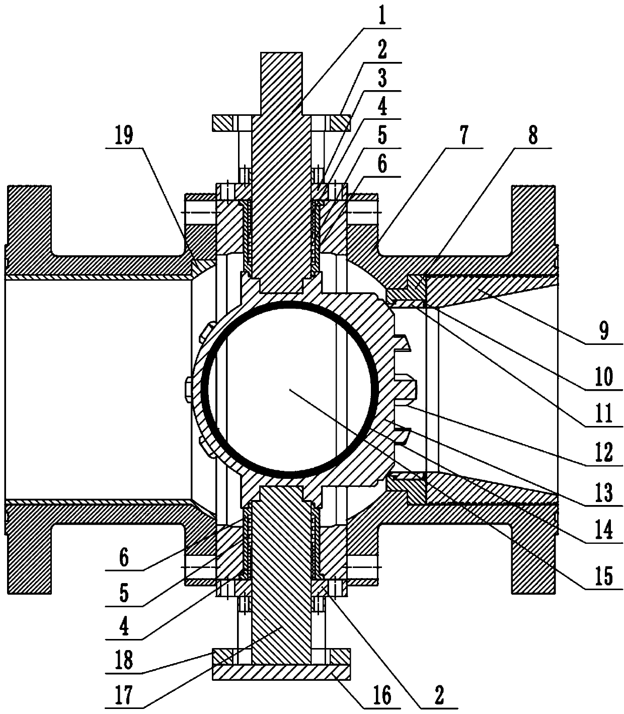 Scouring-resistant slurry valve