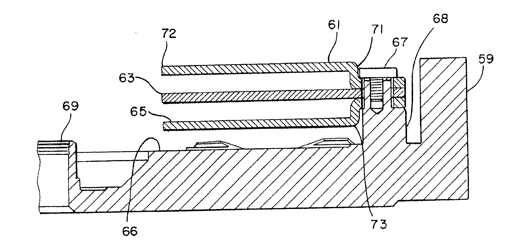 Disk separator plates and method of making disk separator plates for hard disk drives