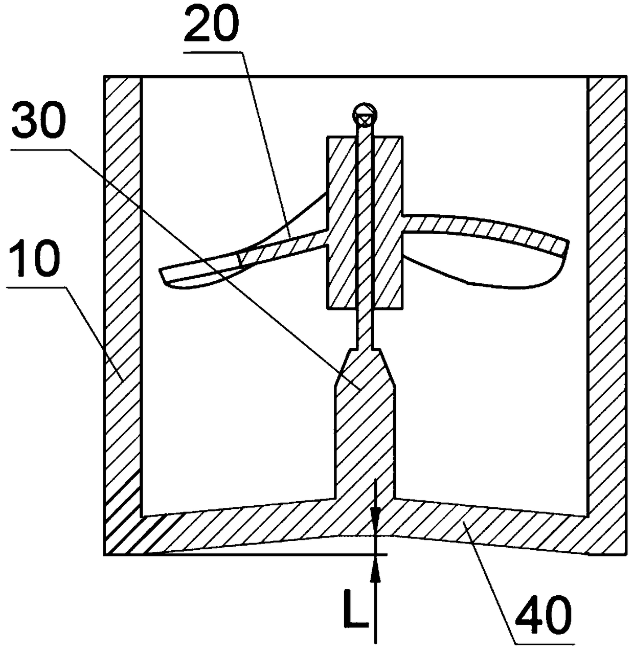 Fan structure for filter tip and cigarette