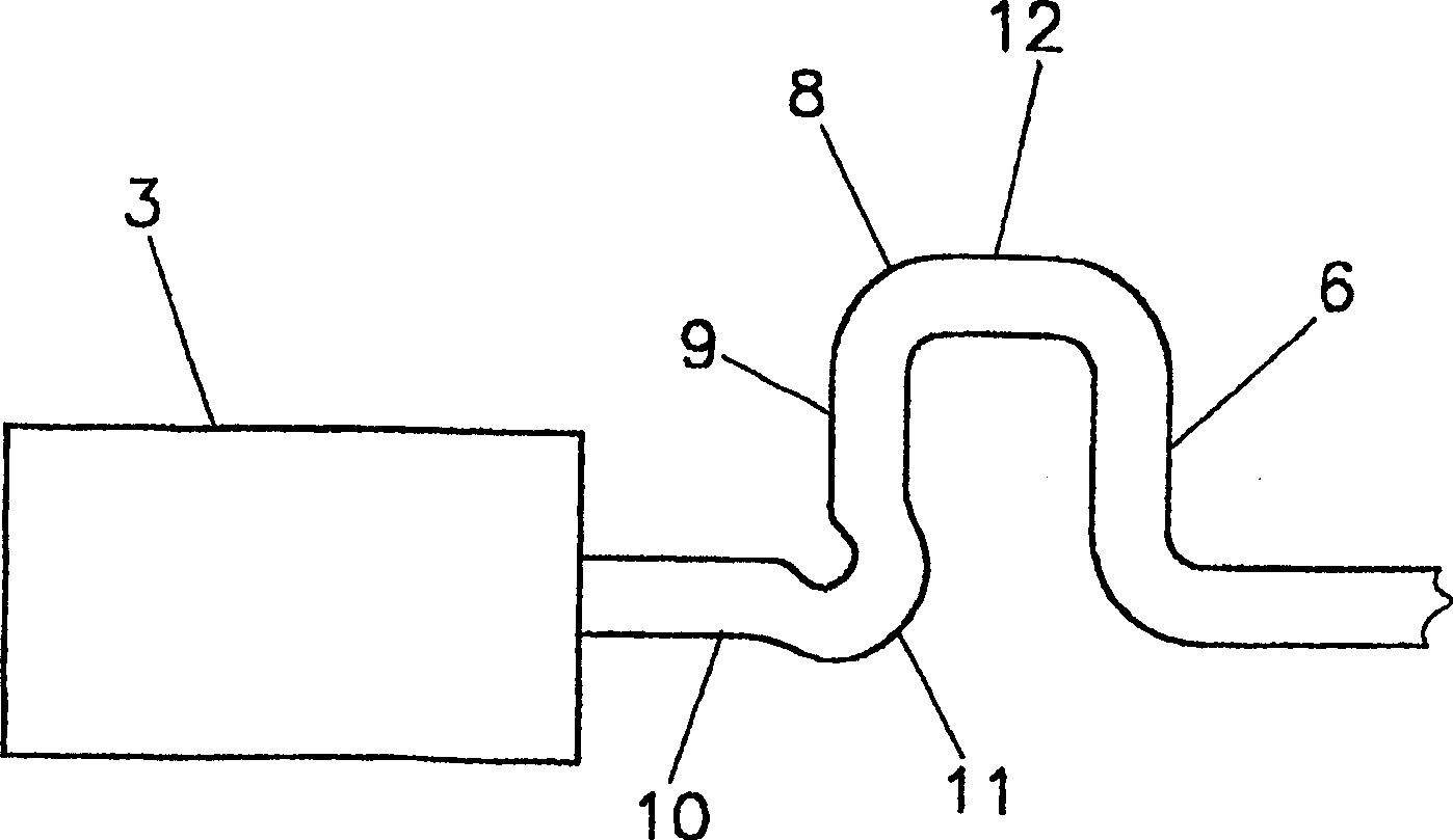 Device for the production of cellulose staple fibers