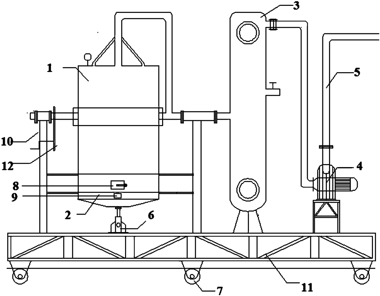 Low-consumption and environment-friendly biochar production equipment