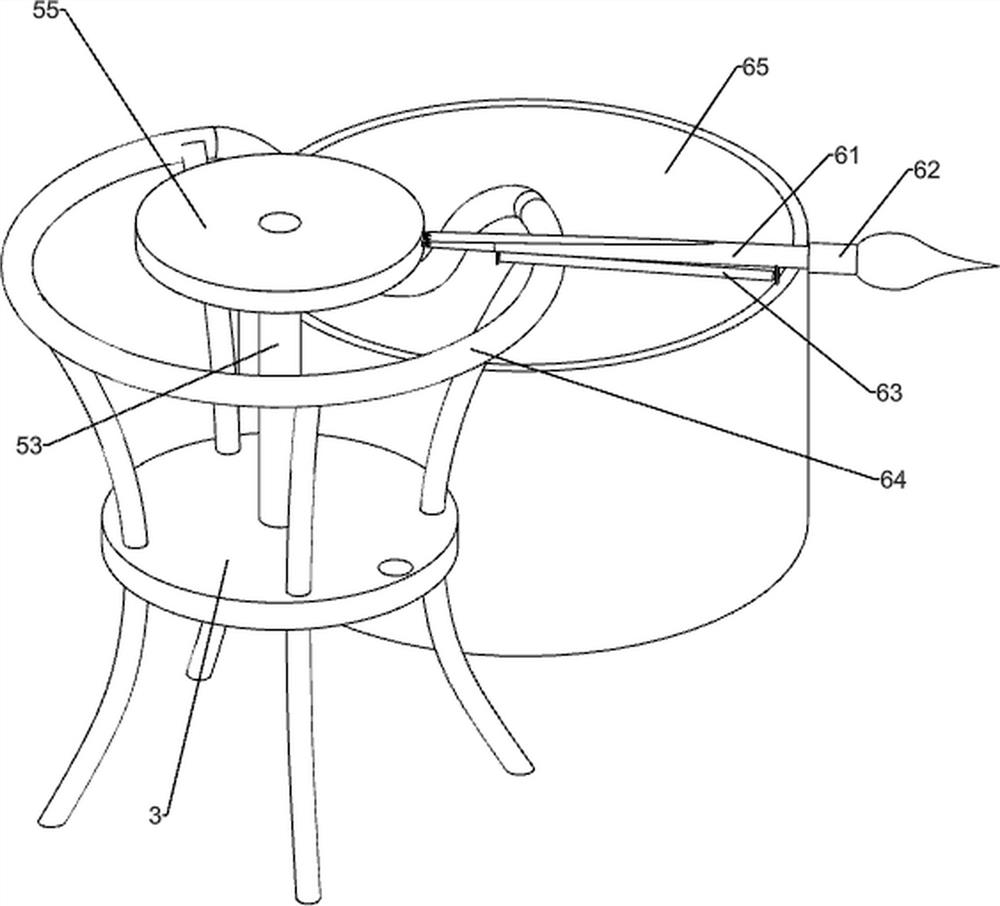 A vase changing device for ceramic manufacturing