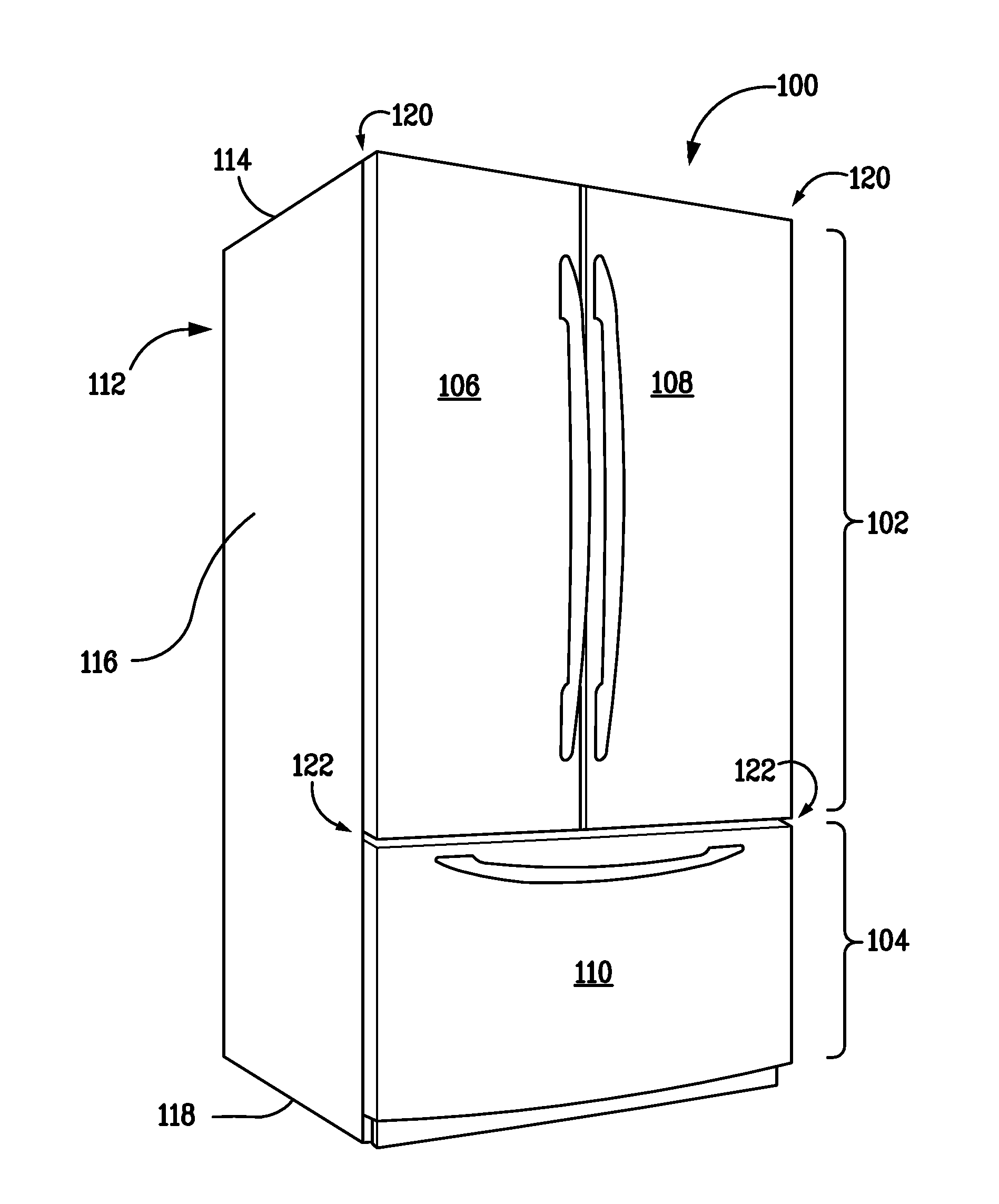 Refrigerator door mullion apparatus and system