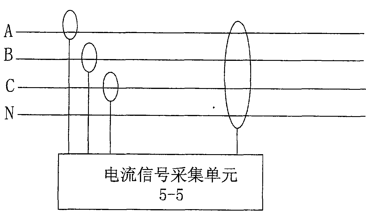 Temperature measuring type electrical fire monitoring system