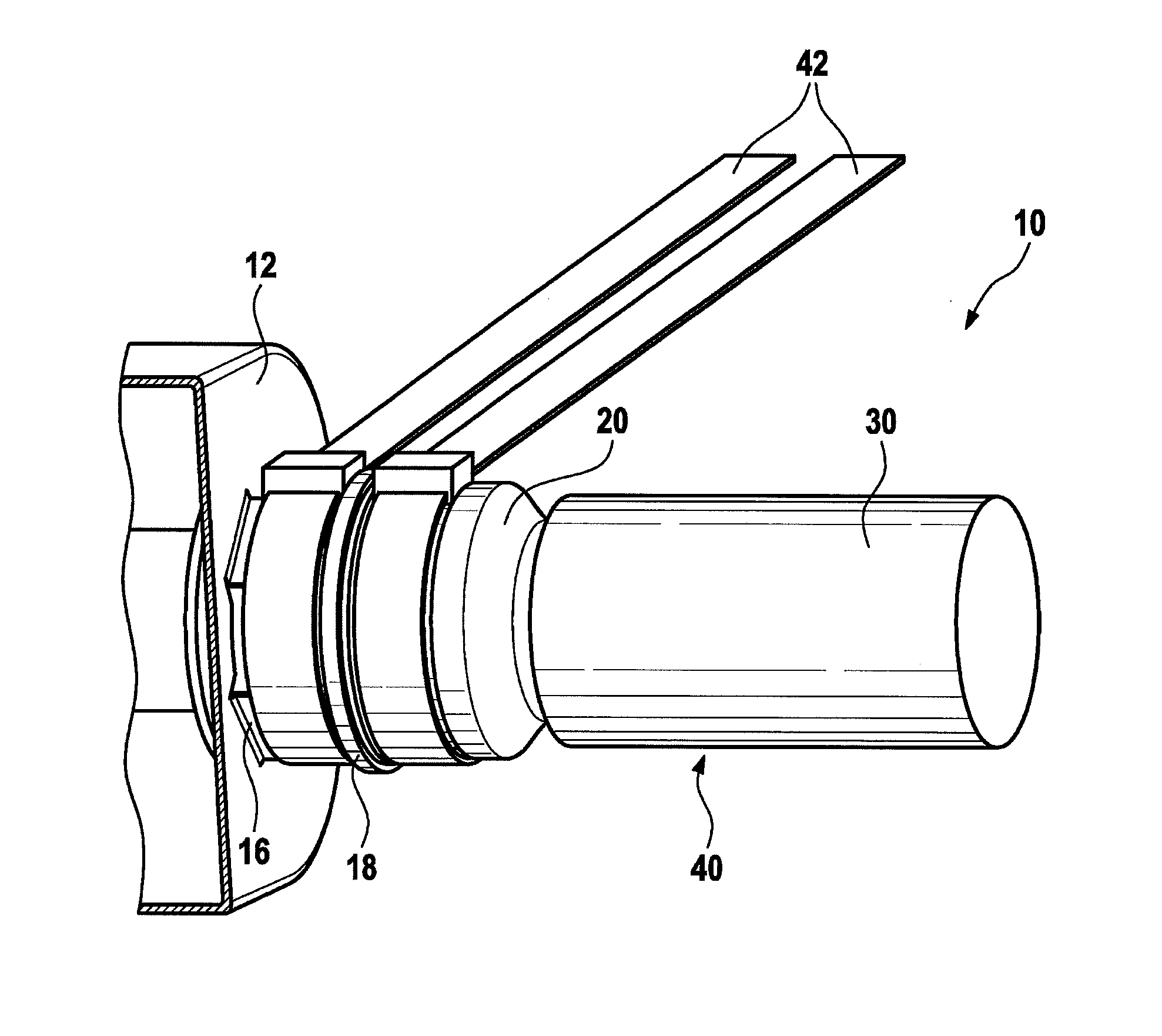 Shielding arrangement for high-current applications