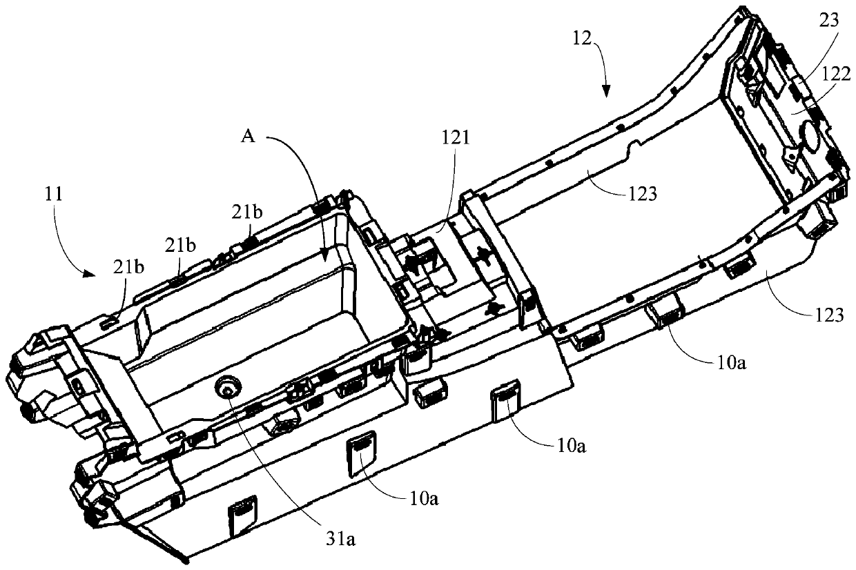 Installation transition bracket for automobile gear shifting mechanism