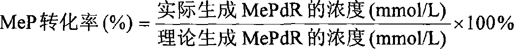 Process of synthesizing 6-methylpurine-2'-deoxyncleoside with gene engineering bacterium