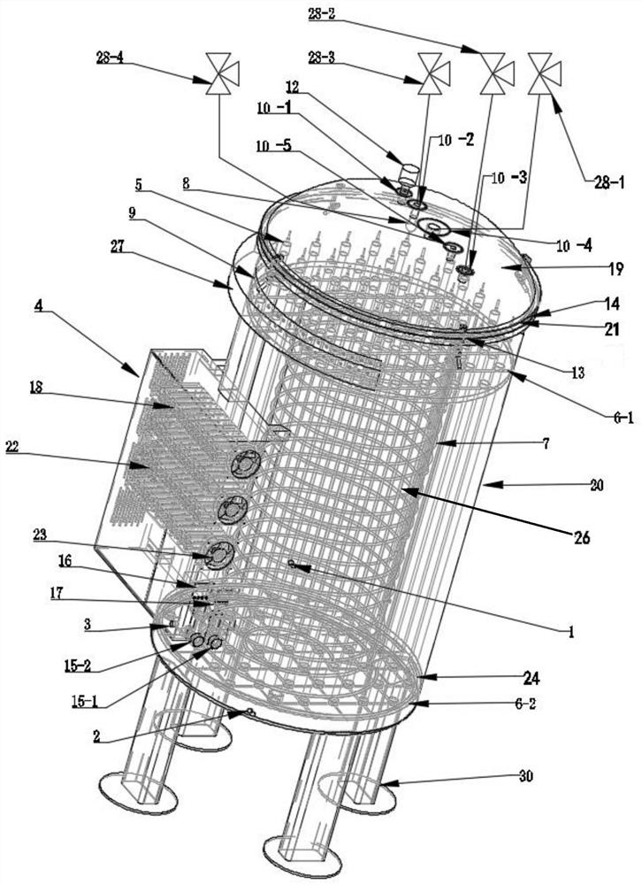 A microalgae culture photobiological reactor and a continuous culture reaction system containing it