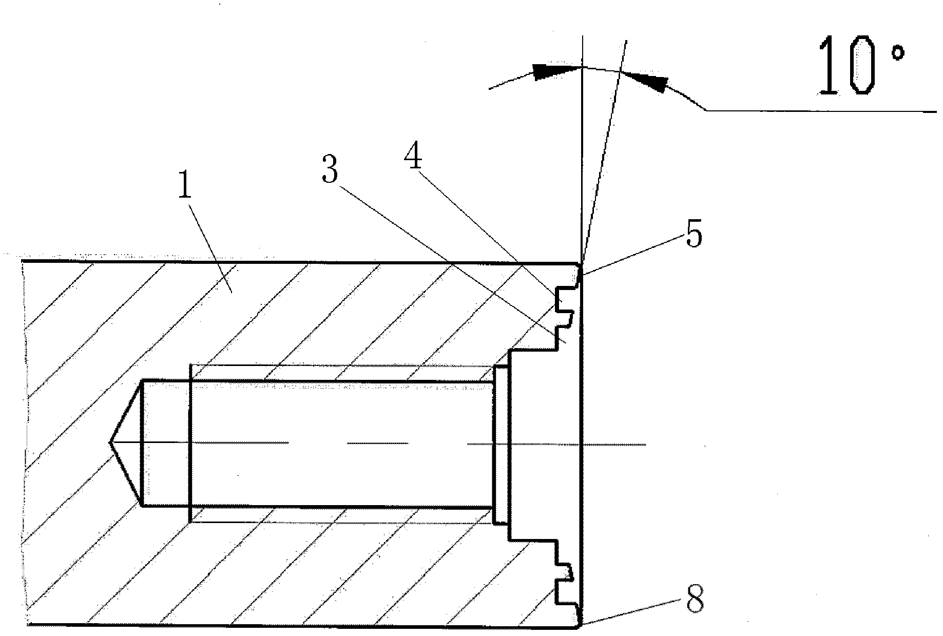 Device and method for repairing friction stir welding weld defect of storage tank for carrier rocket