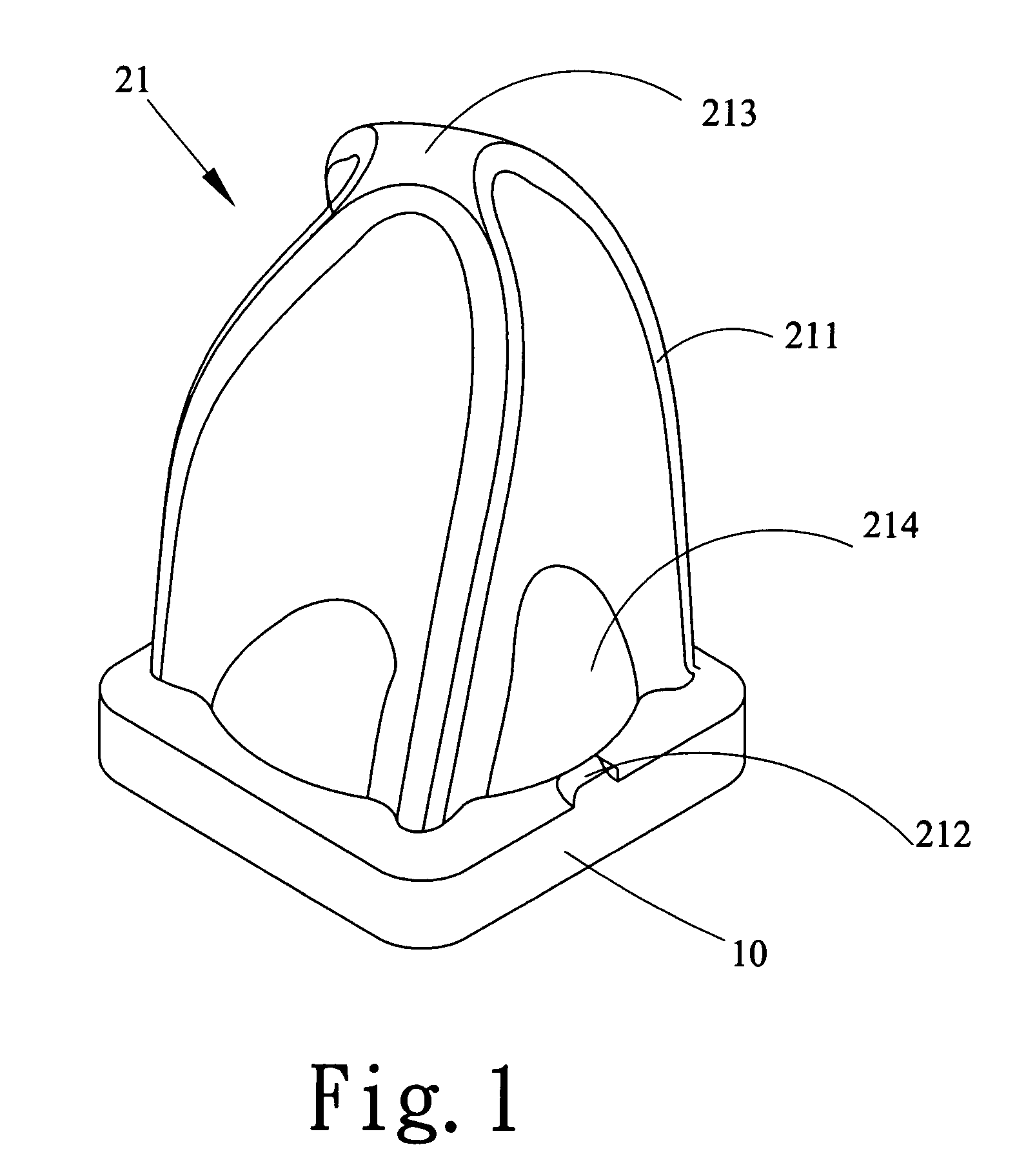 Air inflation cushion with cells having helical edges