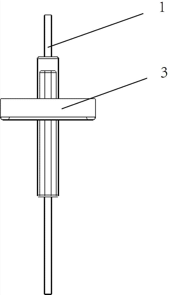 Vacuum chamber electrode extraction device