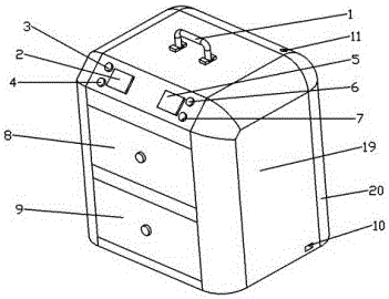 Vehicular refrigeration/heating lunch box