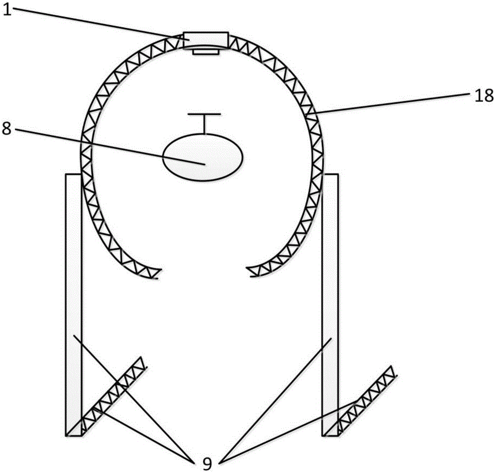 Valve leakage testing system and valve leakage testing method based on infrared thermal imaging technology