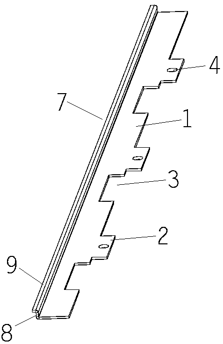 Novel connecting structure for floor tiles and use method of novel connecting structure