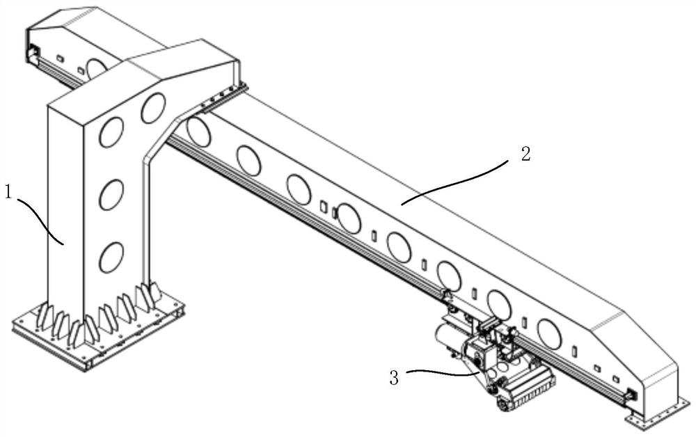 Row-shaped steel carding device