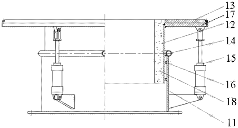 A sealing device for a closed calcium carbide furnace charging system