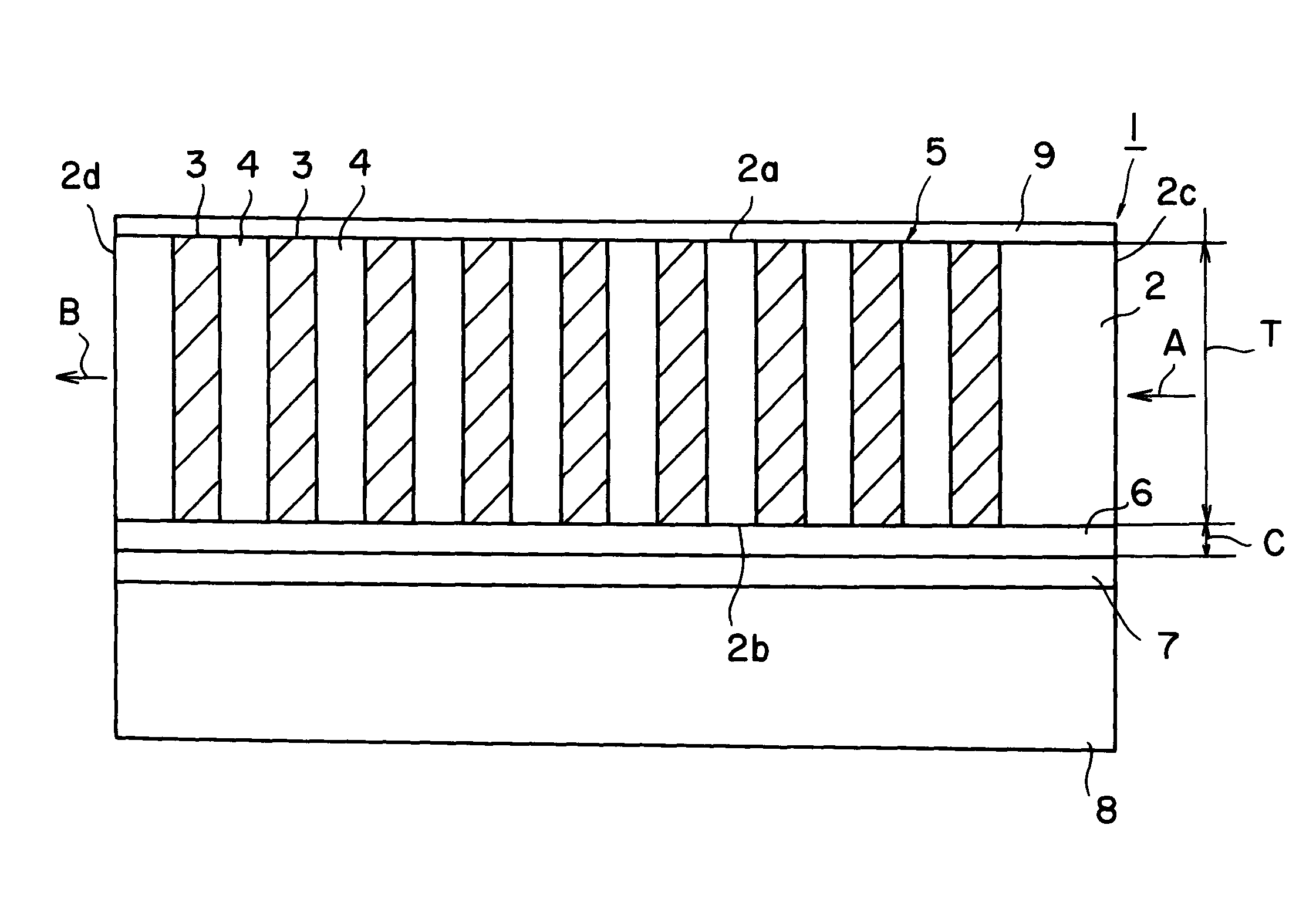 Wavelength conversion devices and a method of producing the same