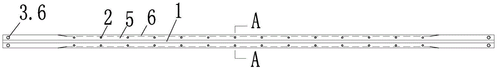 Method for processing spring steel arch belt