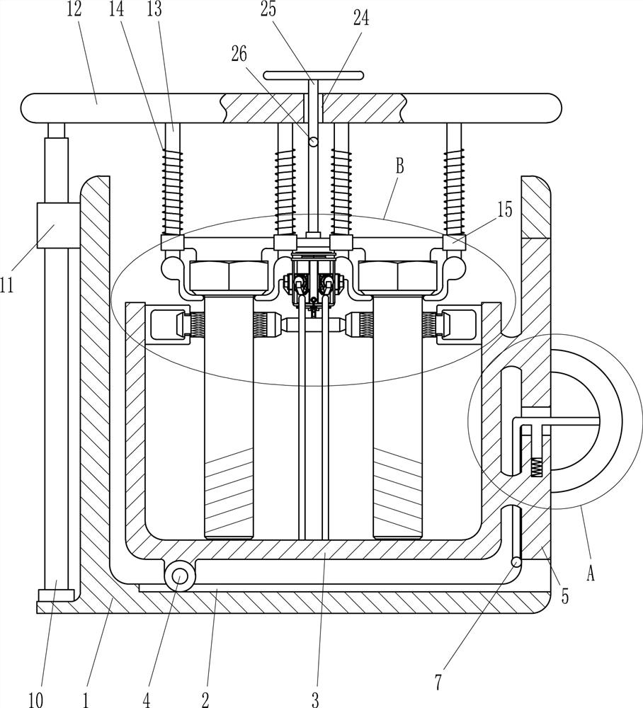 A rail bolt grease brushing device