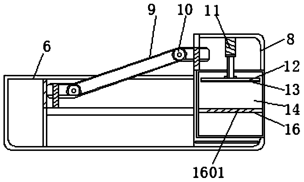 Electric unmanned tobacco leaf harvesting and transporting integrated machine