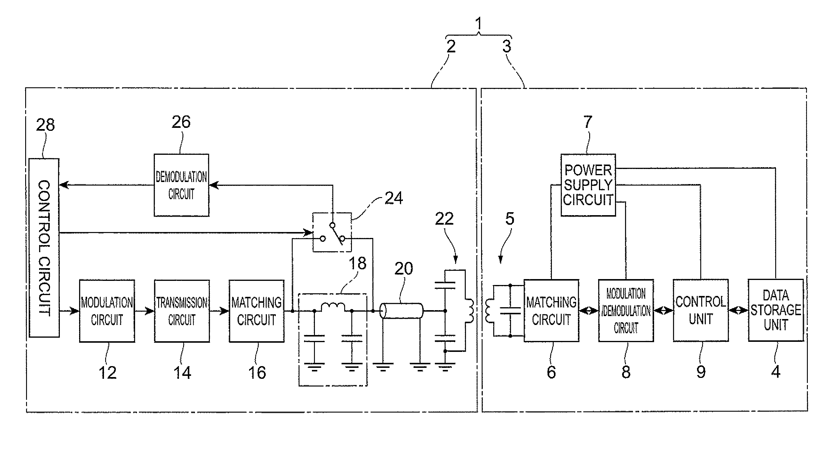 Transmitter/receiver for radio communication, RFID system and receiving method for transmitter/receiver for radio communication
