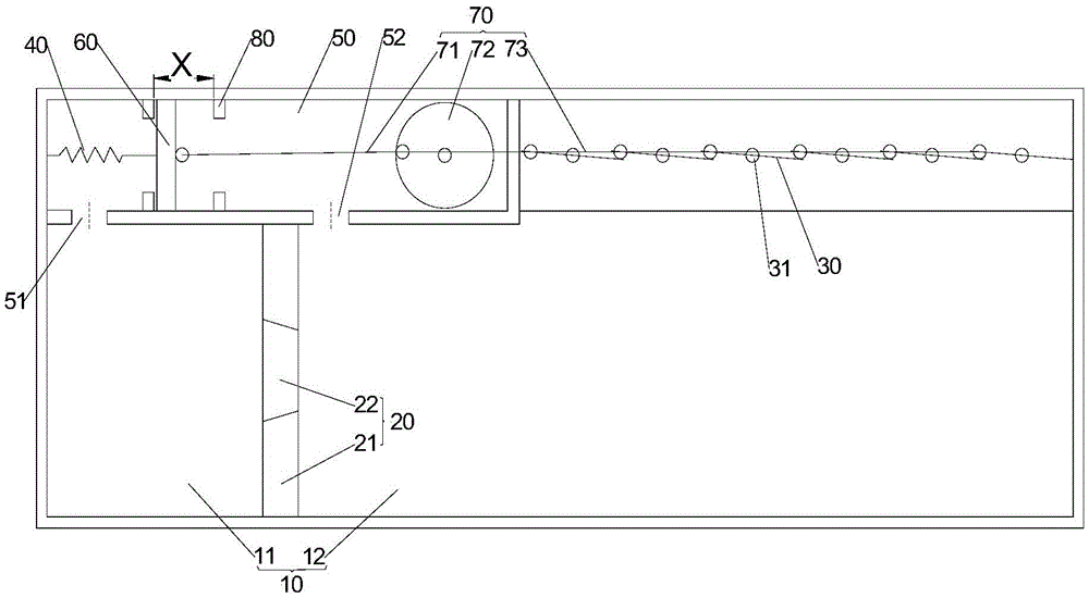 Air outlet structure and air interchanger