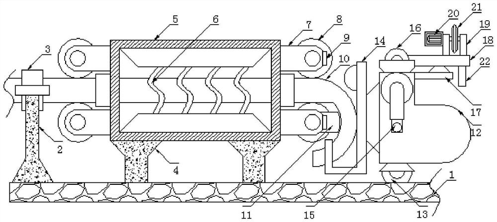 A recyclable fixing device for steel bar production and using method