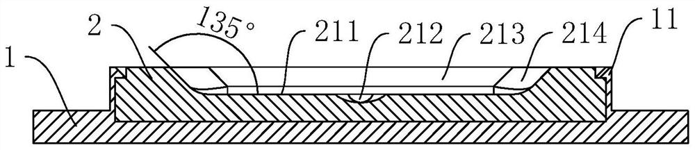 Die bonding structure and die bonding process