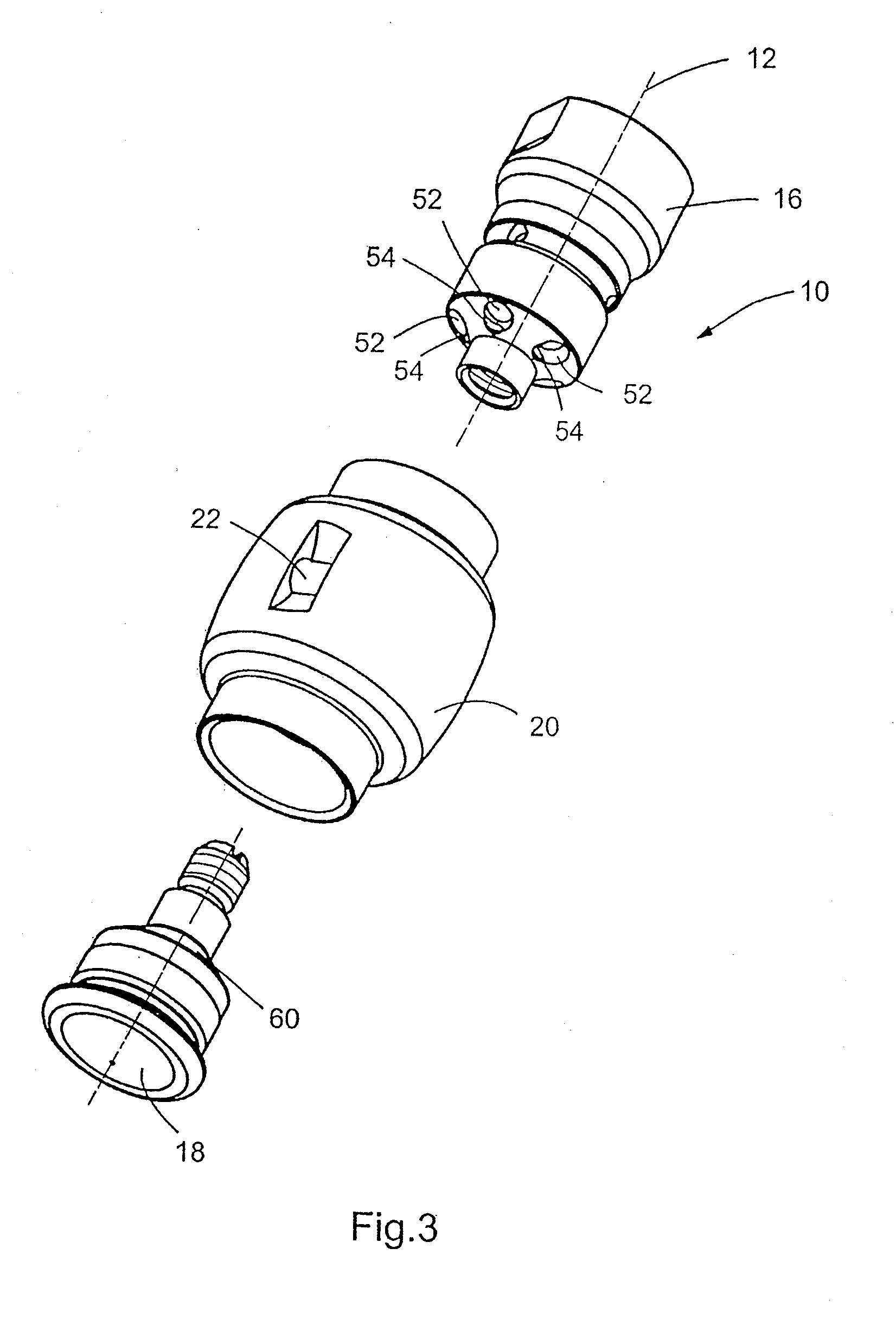 Spray nozzle and method for the production of at least one rotating spray jet