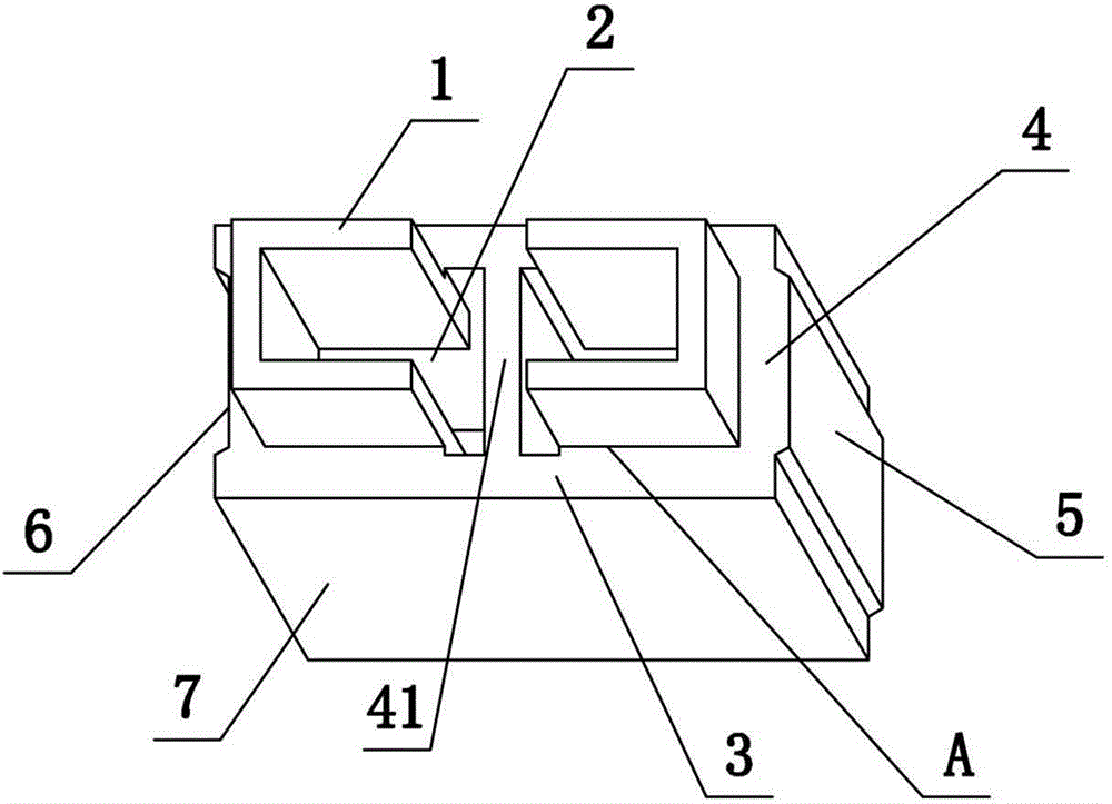 Hollow building block