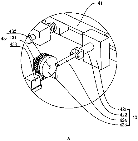 Clamping device of heat exchanger
