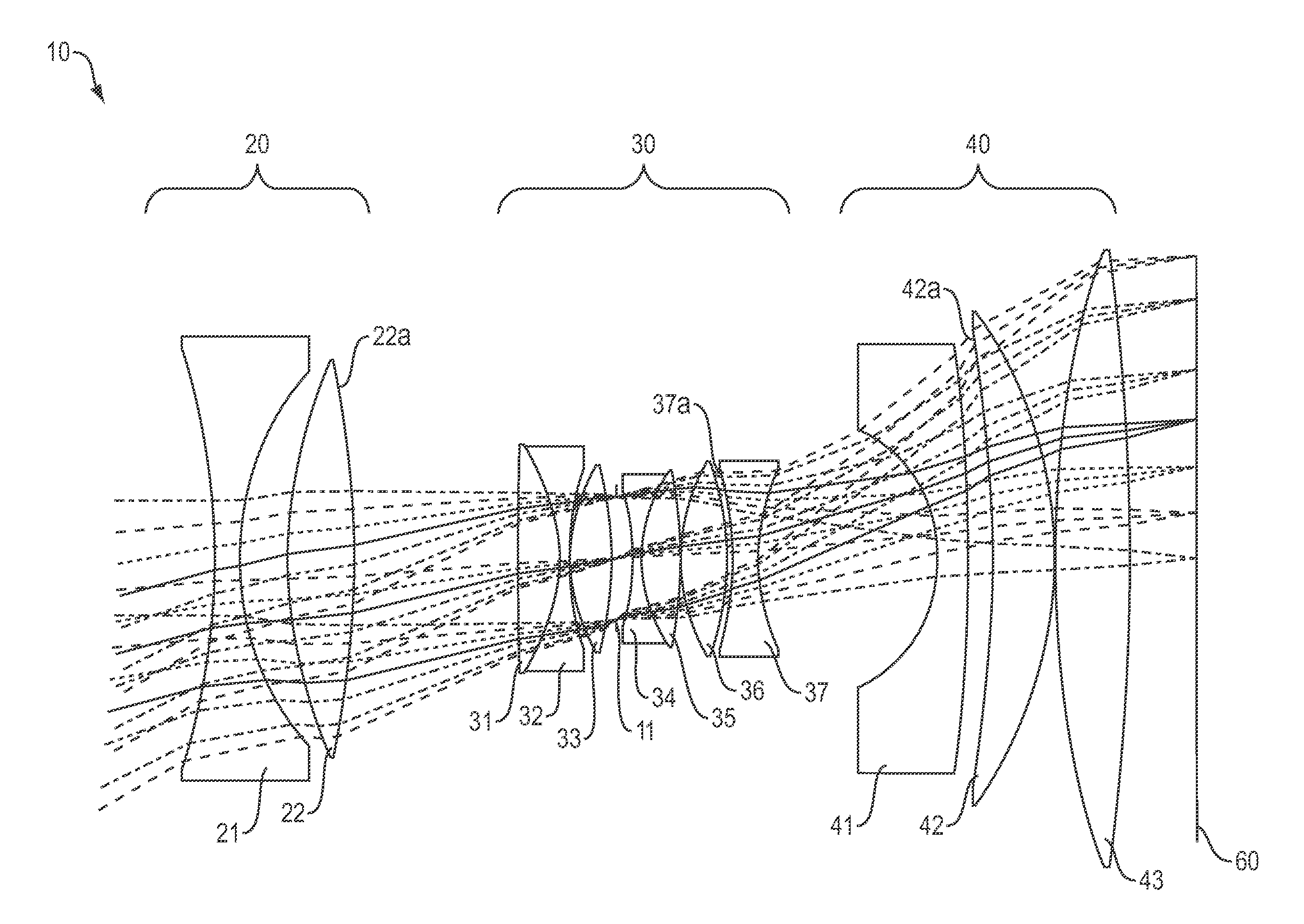 Low distortion athermalized imaging lens